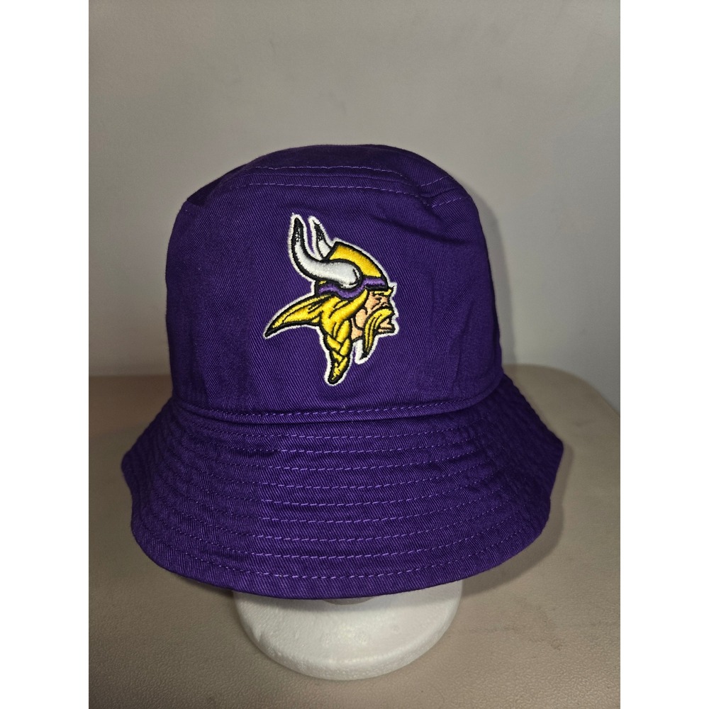 Fanatics Minnesota Vikings NFL Bucket Hat Purple Gold NWT